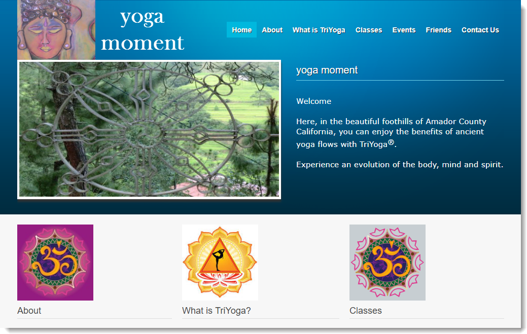 YogaMomentAmador-ImgThmb The domain name for this website is no longer owned by the lovely yoga moment studio of Amador. The domain name is currently owned by another entity.